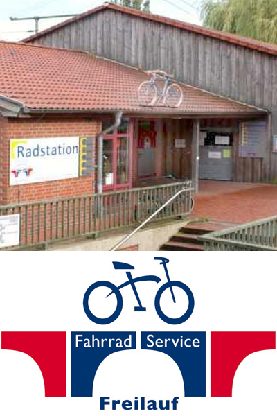 Bild vom Fahrradparkhaus